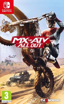 MX vs ATV All Out Game Quads Motors Переключатель картриджа