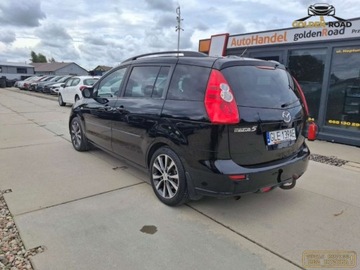 Mazda 5 I 2.0 MZR-CD 110KM 2006 Mazda 5 2,0D 110KM klima elektryka alu 7 osobowy zarejestrowany 2.0 Diesel, zdjęcie 7