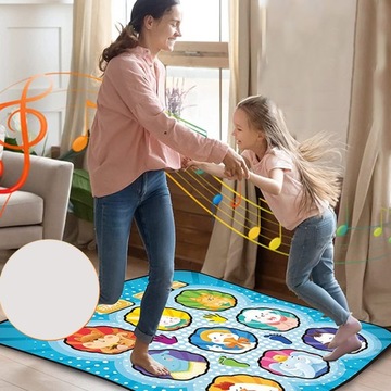 ИГРА ТАНЦЕВАЛЬНЫЙ КОВРИК ДЛЯ ДЕТЕЙ СО МНОЖЕСТВОМ РЕЖИМОВ ИГРЫ И УРОВНЯМИ СЛОЖНОСТИ