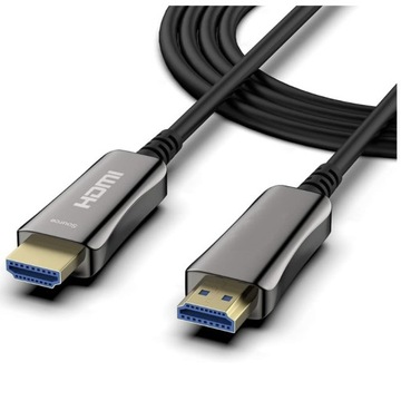 KABEL HDMI 2.1 8K 60Hz 4k AOC OPTYCZNY UHD HDR 30m