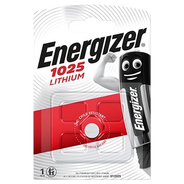 1x Bateria litowa Energizer CR1025