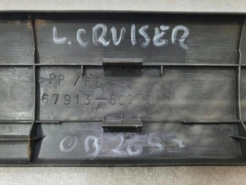 LIŠTA KRYT PRAHU PŘEDNÍ TOYOTA LAND CRUISER 120