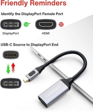 Переходник USB C на HDMI 4k типа C