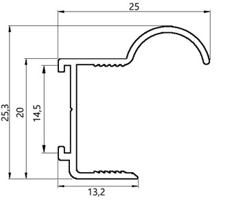 Комплект фурнитуры для раздвижных дверей КЛАСС 3м/4Doors