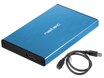 Внешний карманный корпус для HDD/SSD Sata Rhino Go 2,5