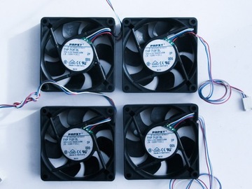 Вентилятор EBM Papst - 712F/2L - 70x70x15 мм 3-контактный