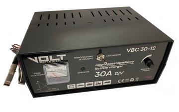 Prostownik Volt VBC 30-12 12V 30A + ROZRUCH