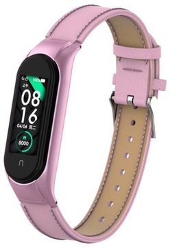OPASKA SKÓRZANA PASEK do XIAOMI MI BAND 5/6 KOLORY