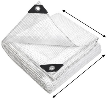 2x3 САДОВАЯ ТЕРРАСА БРЕЗЕНТ, ПРОЗРАЧНЫЙ, АРМИРОВАННЫЙ, 100 г УФ+ ДЛЯ РАСТЕНИЙ