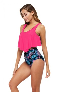 КОМПЛЕКТ БИКИНИ С ВЫСОКОЙ ПОСАДКОЙ XL