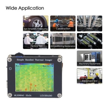 ТЕПЛОВИЗИОННАЯ КАМЕРА РАЗРЕШЕНИЕ 240X320