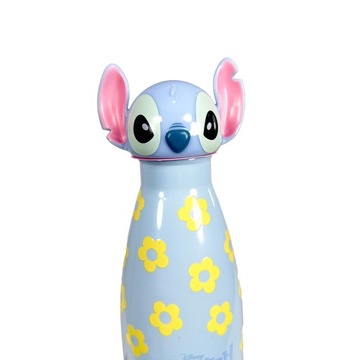 Термобутылка объемом 500 мл с изображением Стич - Сохранит тепло и холод!