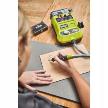 ФРЕЗЕРНЫЙ СТАНОК ШЛИФОВАЛЬНЫЙ СТАНОК DREMEL ГРАВИРОВАЛЬНЫЙ СТАНОК 18V RYOBI R18RT-0