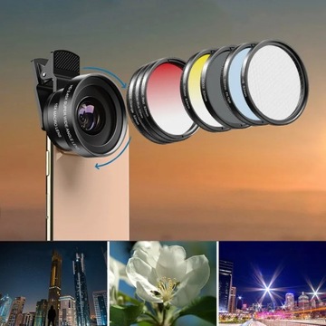 Фильтры 7в1 для телефона CPL ND32 STAR Apexel filter