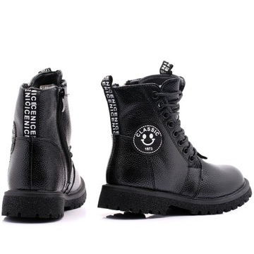 BUTY DZIEWCZĘCE OCIEPLANE ŚNIEGOWCE GETO 201 33