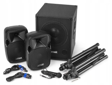 АУДИОВАЯ СИСТЕМА ACTIVE SOUND 12 дюймов 700 Вт + подставки