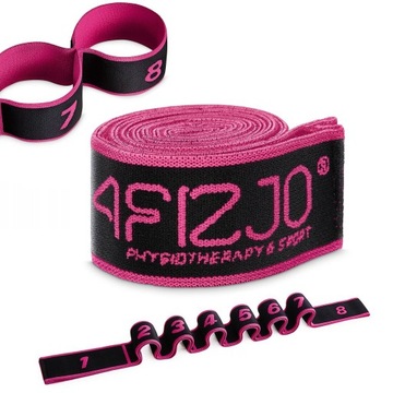 TAŚMA DO ROZCIĄGANIA STRETCHING TAPE YOGA PILATES