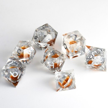 НАБОР «ПЕСОК В ГЛАЗАХ» ИЗ 7 ЖИДКИХ КУБИКОВ ДЛЯ РПГ