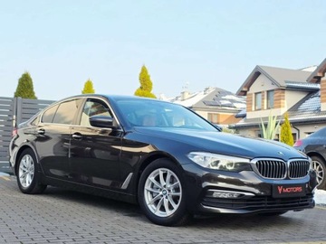 BMW Seria 5 G30-G31 Limuzyna 520d 190KM 2018 BMW Seria 5 Edition Luxury Line___520d 190KM Automat LED Skora Kamera Keyl, zdjęcie 4
