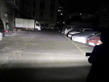 Рабочая лампа 144 Вт с галогенной светодиодной панелью для вилочного погрузчика