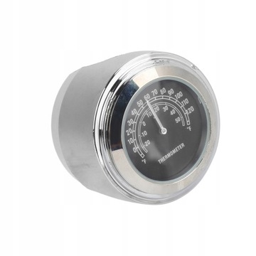 22-25mm Kierownica motocykla Termometr Zegar