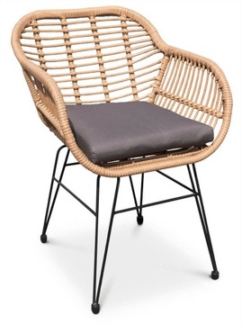 КОМПЛЕКТ БАЛКОННОЙ МЕБЕЛИ для балкона GARDEN KUBU 2+1 СТОЛ + СТУЛЬЯ