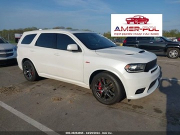 Dodge Durango III 2020 Dodge Durango srt awd, 2020r., 4x4, 6.4L 6.4 Benzyna 475KM