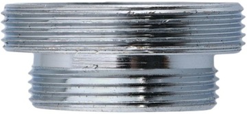 Redukcja adapter perlatora wannowego z M28 GZ na M22