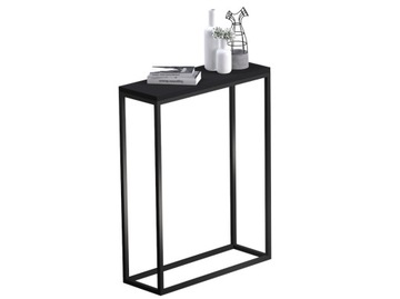 Konsola Loft Industrialna Czarny mat
