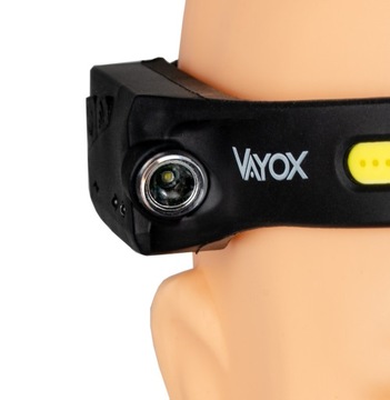 ФАРА АККУМУЛЯТОРНАЯ ФАРА СВЕТОДИОДНЫЙ РЕМЕНЬ СИЛИКОНОВЫЙ USB-C IPX VAYOX