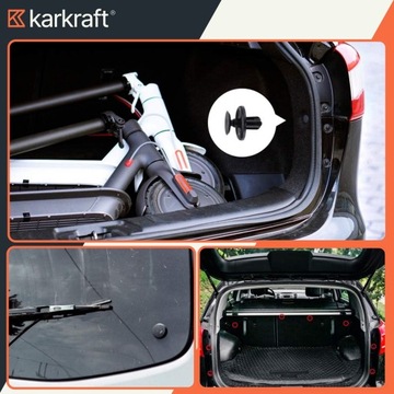 АВТОМОБИЛЬНЫЕ ЗАЖИМЫ ДЛЯ ОБИВКИ НАБОР ЗАЖИМОВ 635 ЗАЖИМОВ + СЪЕМНИК