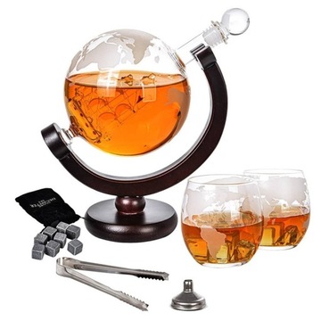 Виски карафе Globe Set Glass со вкусом на день рождения подарка
