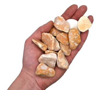 Otoczak żółty 20-40 mm 10 kg kamień ogród