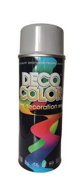 Lakier w sprayu Szary 400 ml Deco Color