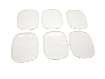 ZESTAW TALERZY CERAMICZNYCH DO SUSHI 6 SZTUK