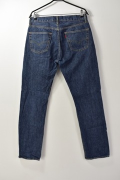 LEVIS strauss MODEL 501 SPODNIE MĘSKIE JEANS W34 L34