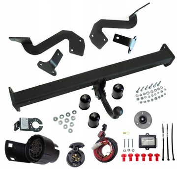 HAK HOLOWNICZY+MODUŁ7/13P PEUGEOT PARTNER2II 08-18