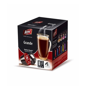 RENE Grande kawa 16 kapsułek do Dolce Gusto*
