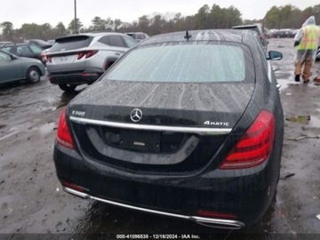Mercedes Klasa S W222 2019 Mercedes-Benz Klasa S 2019 MERCEDES-BENZ S 560 4MATIC 4.0 Benzyna 463KM, zdjęcie 5