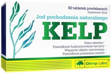 OLIMP Kelp 60 tabletek Naturalny Jod Tarczyca Metabolizm