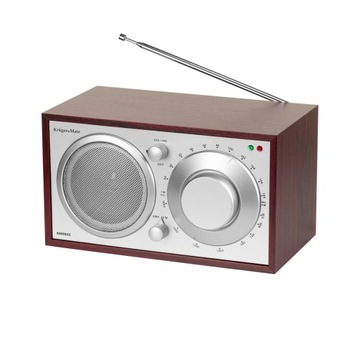 Radio kuchenne FM/AM domowe Kruger&Matz mocny głośnik AUX jack 3.5mm KM0823