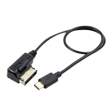 Kabel ładowarki typu AMI na USB C USB 3.1 typu C pasuje do samochodu VW AUDI A3 A4