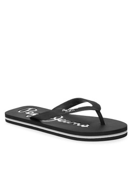 PEPE JEANS Japonki Bay Beach Basic M PMS70128 Blac