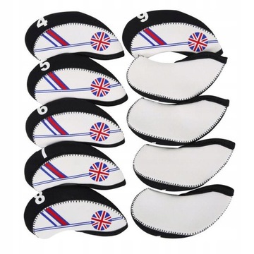 10. Железный головной убор для гольфа, клюшка для гольфа, 4–9, AW, PW,