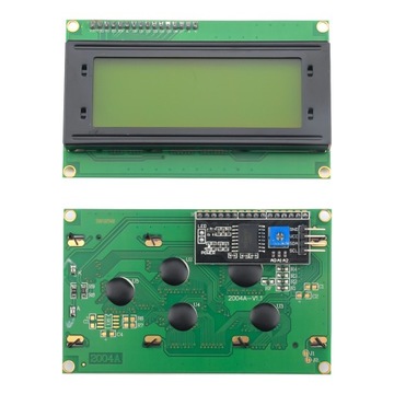 ЖК 2004 4*20 I2C желтый HD44780
