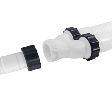 СОЕДИНИТЕЛЬ ШЛАНГА ДЛЯ БАССЕЙНА ТРОЙНИК ДЛЯ БАССЕЙНА 38 ММ С РЕЗЬБОЙ 60 ММ