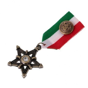 3xRetro Męskie USA W stylu marynarki wojennej Jednolity Punk Gwiazda Medal Broszki Odznaka 3 szt