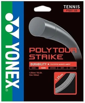 Yonex Poly Tour STRIKE 125, 1,25 mm, 12 m, szary