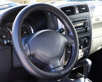 NAKŁADKA NA KIEROWNICE SKÓRA NATURALNA do Ford Fiesta 5 6 7 Focus 2 3