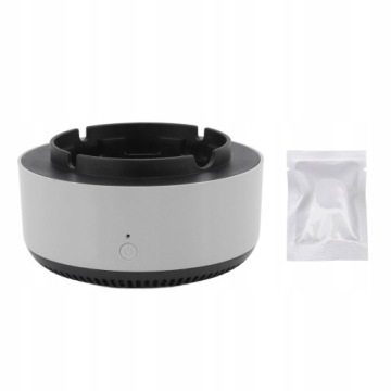 INTELIGENTNA POPIELNICZKA Z OCZYSZCZACZEM POWIETRZA USB